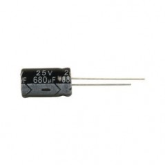 El.kond.ver. 680µF 25V 10x20 105°C