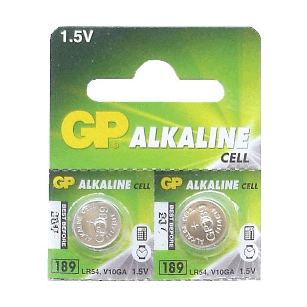 Baterija GP189 ,LR54, AG10, LR1130 - BATGP189