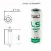 Baterija Li-Ion 3.6V 2600mAh, LS14500 - BATLI14500