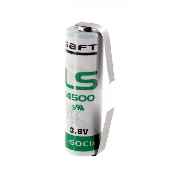 Baterija Li-Ion 3.6V 2600mAh, + pinovi - BATLI14500CNR