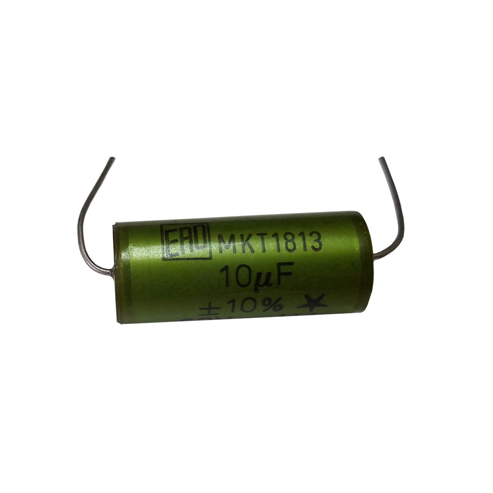 Pol.bl.kond.MKT 10µF 63V R=33mm - KOPB10M63