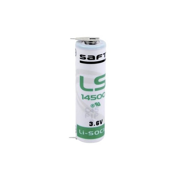 Baterija Li-Ion 3.6V 2600mAh, +PC izvodi - BATLI14500PC