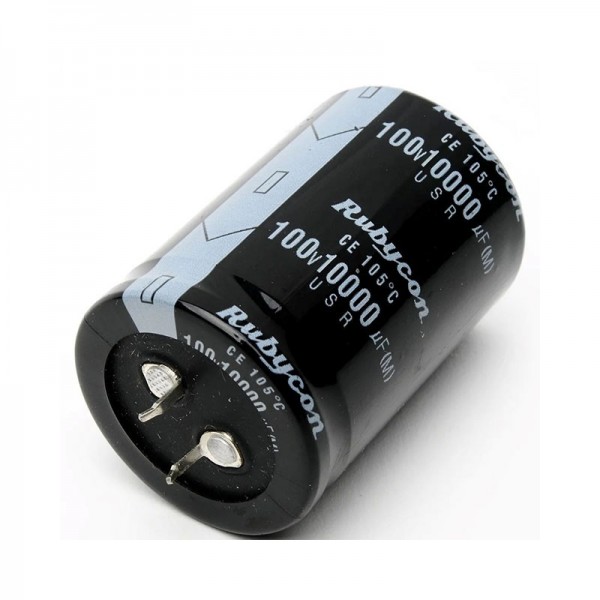 El.kond. 10000µF 100V 105°C 35x72mm  - KOELS10000M100