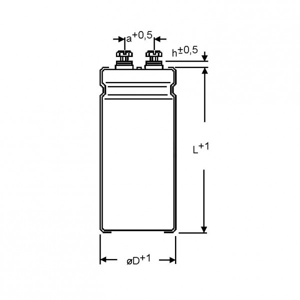 El.kond. 22000µF 63V S 120x35mm - KOELS22000M63