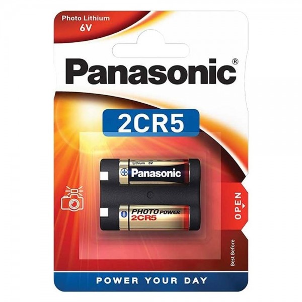 Baterija Panasonic 2CR5 6V Lithium - BATLI2CR5