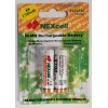 Bat.NiMh 1,2V 2700 mAh LR06 NEX cell 2kom - BATMH2700N