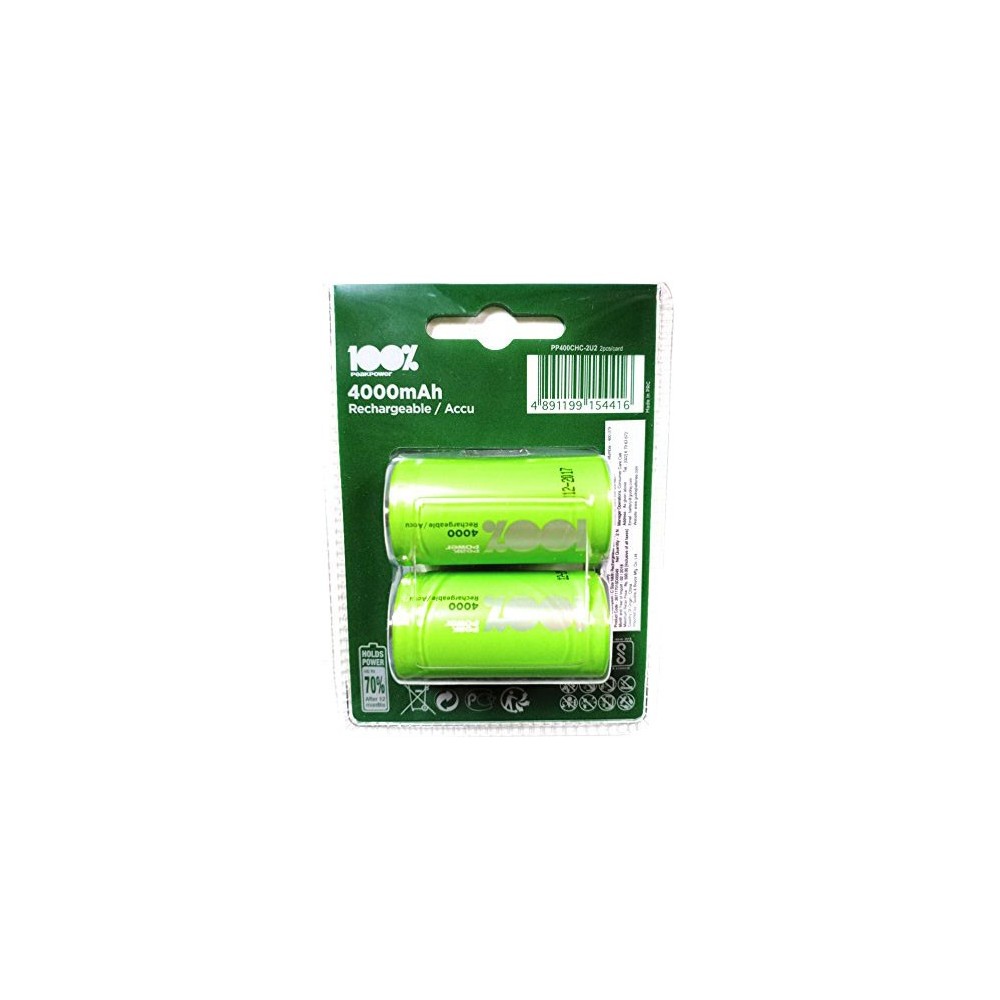 Bat. NiMh R20 D 1,2V 4000mAh 2X - BATMH4000C