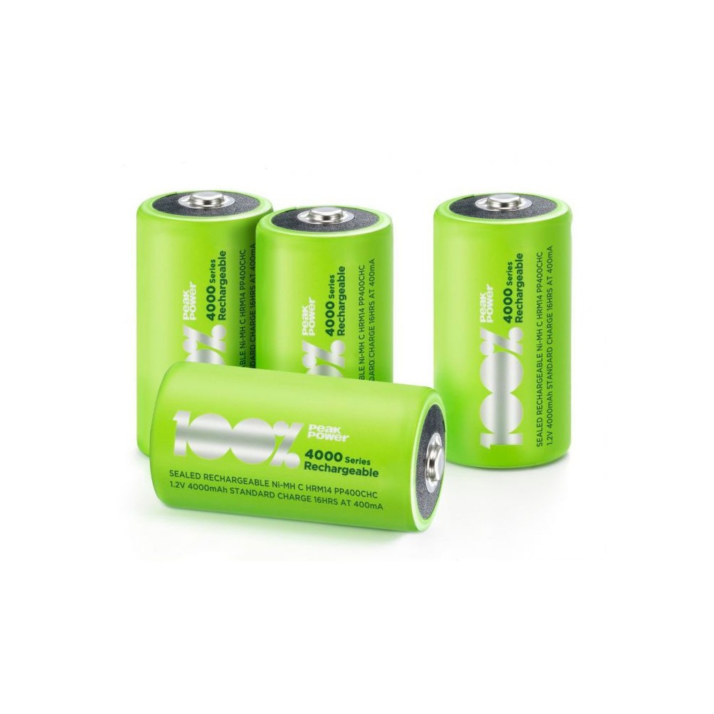 Bat. NiMh R14 C 1.2V 3000 mAh  2kom. - BATMH4000PP