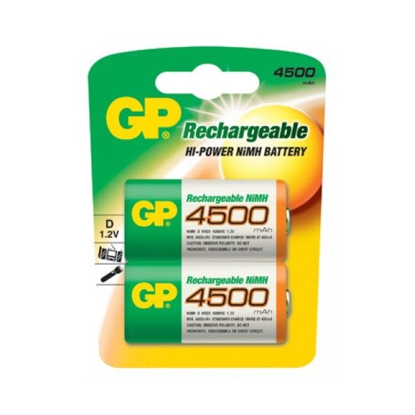 Bat.GP NiMh 1.2V 5700 mAh R20 2kom. - BATMH450