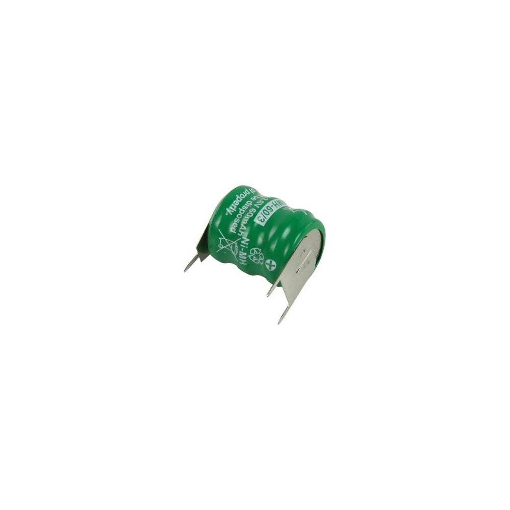 Baterija NiMh 4,8V 80mAh 25x15mm - BATMH48-80