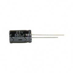 El.kond.ver. 680µF 25V 10x20 105°C