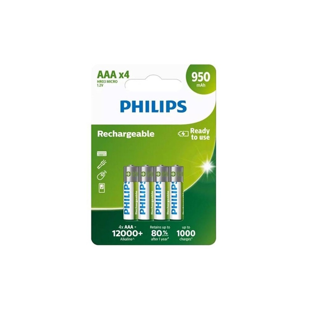 Baterije punjive AAA 950mAh PHILIPS   1kom. - BATMH950PH