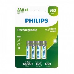 Baterije punjive AAA 950mAh PHILIPS   1kom.