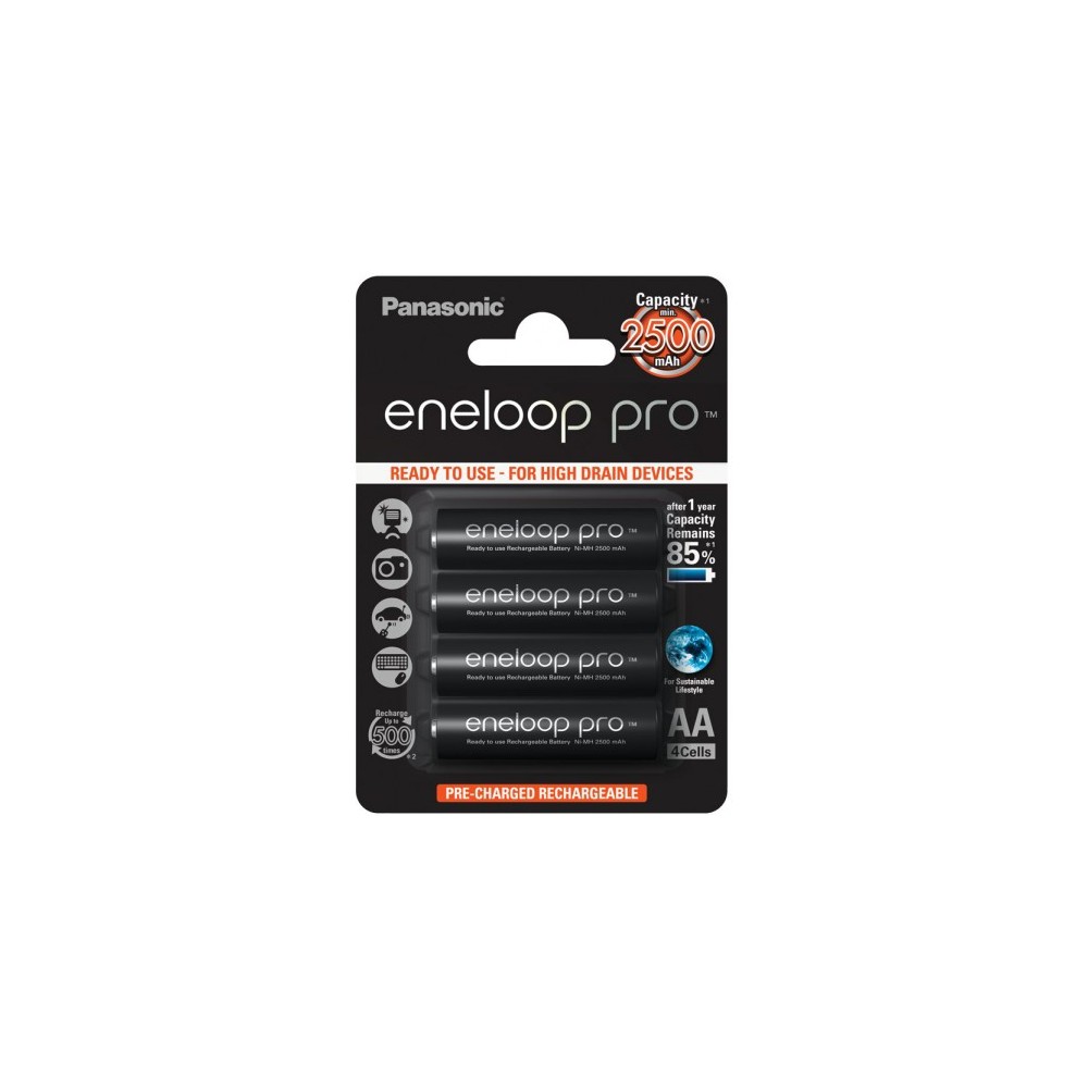 Bat.NiMh AA 1.2V 2500mAh ENELOOP 4kom. - BATMHE2500