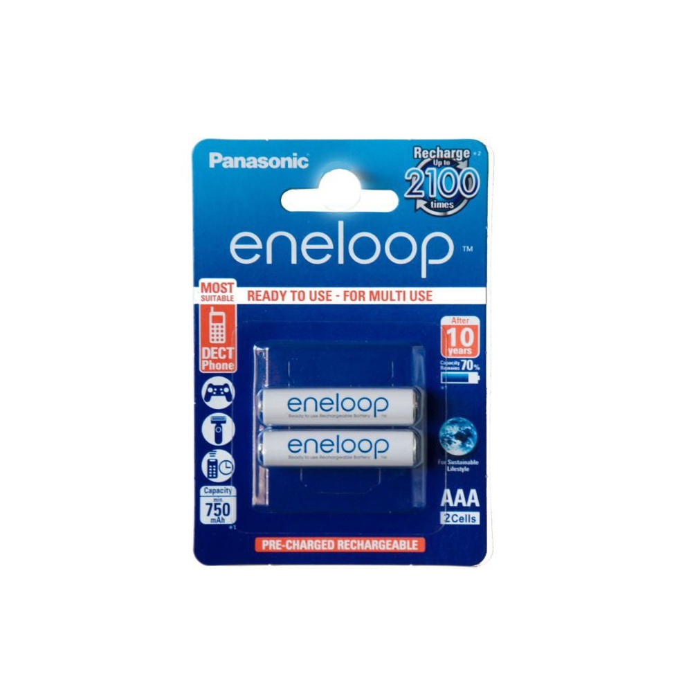 Bat. NiMh AAA 1.2V 800 mAh ENELOP 2kom. - BATMHE750