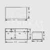 Kutija plast. 121x56x42mm - KUP-22