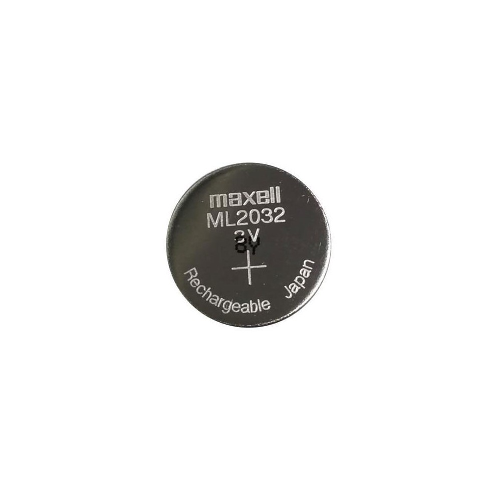 Maxell ML2032 Lithium Rechargeable Coin Cell 3V  - BAT-ML2032
