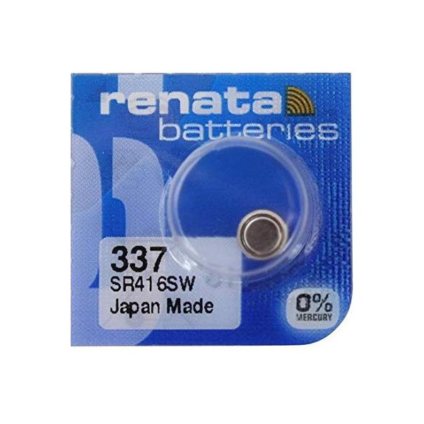 Baterija Renata 337,1,55V ,8mAh,silveroksid, - BATR337