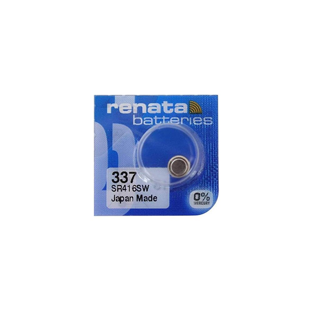 Baterija Renata 337,1,55V ,8mAh,silveroksid, - BATR337