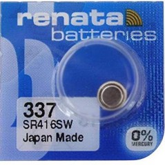 Baterija Renata 337,1,55V ,8mAh,silveroksid,