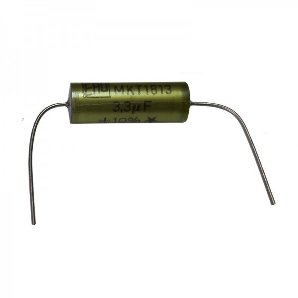 Pol.bl.kond. 3,3µF 63V R=27mm - KOPB3.3M63