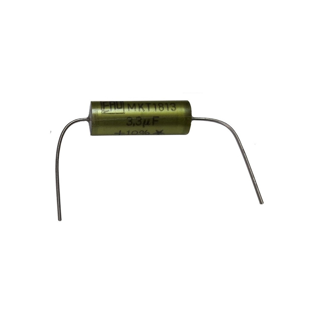 Pol.bl.kond. 3,3µF 63V R=27mm - KOPB3.3M63