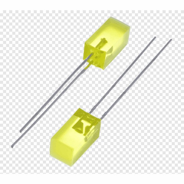 LED-dioda kock.5X5mm zuta - OLEKZU