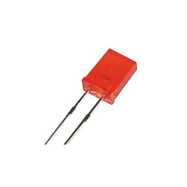 LED-dioda pravoug.2X5mm crvena - OLEPCR