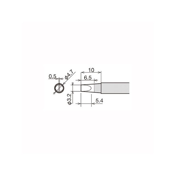 Vrh za RX-802AS i RX-822AS, 3.2 mm GOT - LEVGOT-32D