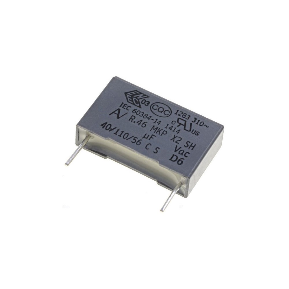 Kond.MKP X2 10n 275VAC R=15mm - KOPBX210N