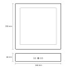 LED panel nadgradni pravoug. 24W 6400K - LNP-P-24W