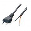 Mrezni kabel utikač 2x0.75 1,5m beli/crni - MK1
