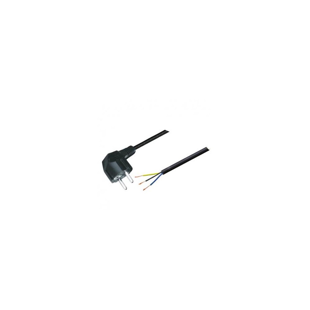 Mrezni kabel utik. 3X0.75mm²   2m Crni - MK4