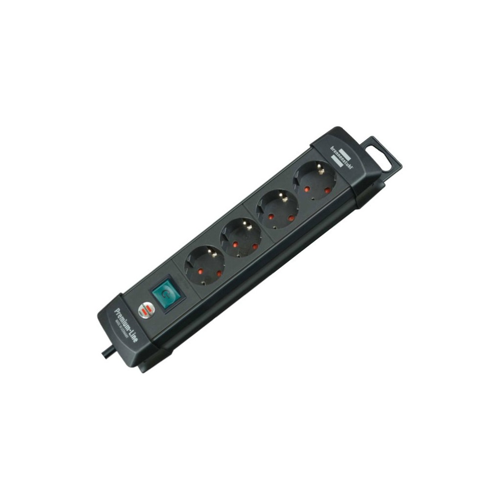 Produžni kabl 1.8m 4U+prek., crni 3x1.5mm - MKP-1.6/4Z