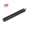 Razvodnik 10 mesta 3m 1.5mm2 + prekidač - MKP-3/10P