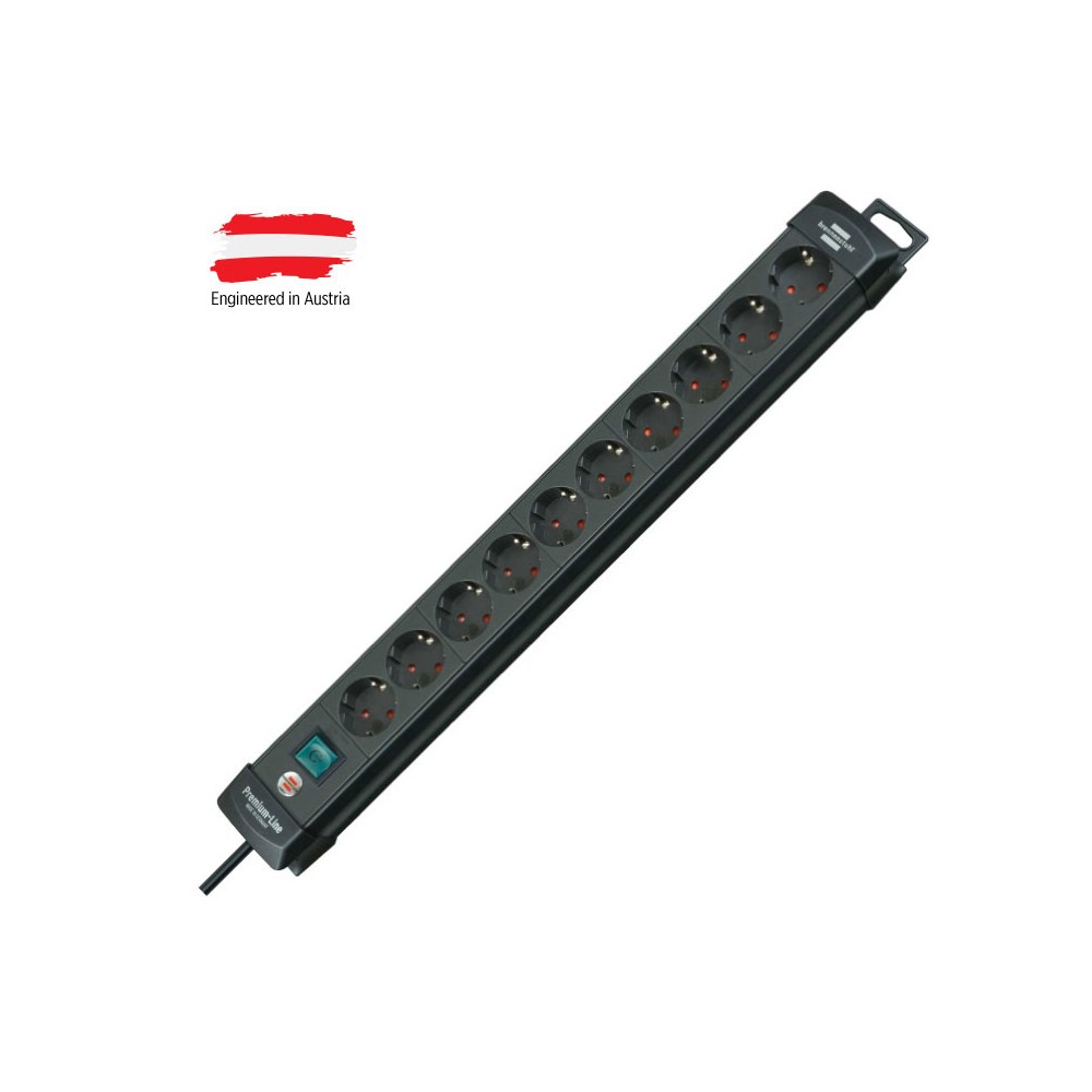Razvodnik 10 mesta 3m 1.5mm2 + prek. PB - MKP-3/10PB
