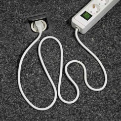 Prod.kabel 3m 3U, 3X1.5+prekidač beli