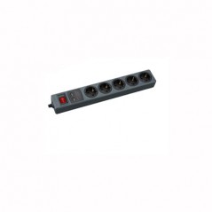 Produžni kabl 3m 5U +prek. +2xUSB 2.1 crni