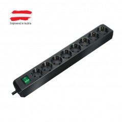 Prod.kabel 3m 8U+ prekidač 3x1.5 crni