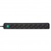 Prod.kabel 3m 8U+ prekidač 3x1.5 crni - MKP-3/8PP