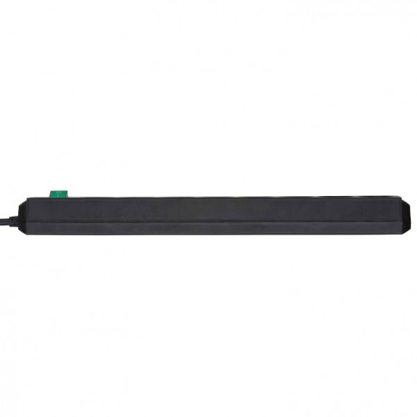 Prod.kabel 3m 8U+ prekidač 3x1.5 crni - MKP-3/8PP