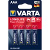 Baterija alkalana Varta Max Power AAA LR03 1.5V  BL - BATV-LR03MAX
