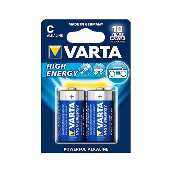 High Energy alkalna LR14 VARTA blist.2kom. - BATV-LR14
