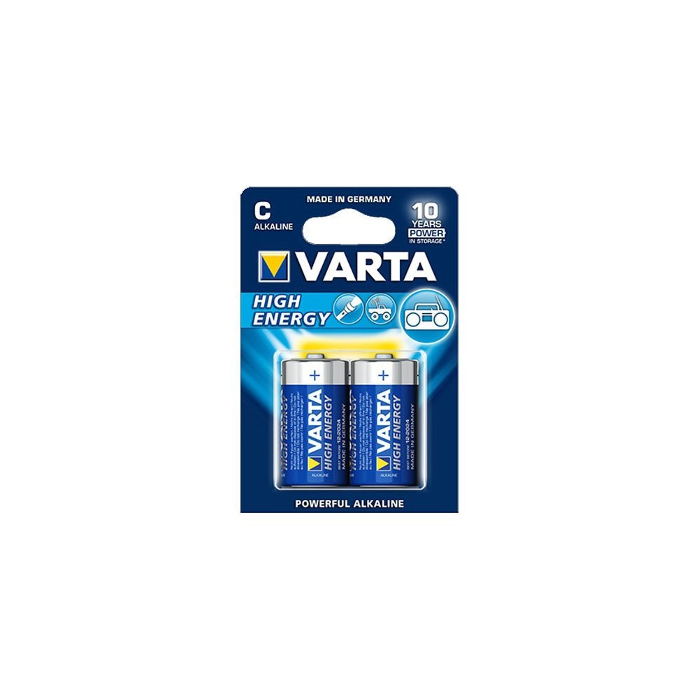 High Energy alkalna LR14 VARTA blist.2kom. - BATV-LR14