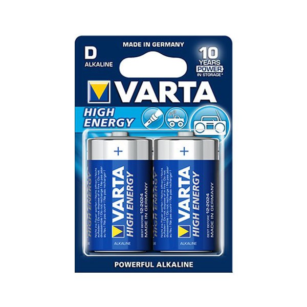High Energy alkalna R20 VARTA komad - BATV-LR20