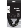 Mrežni kabel 230V 10A 5m  3X1mm Crni - MKUU503X1