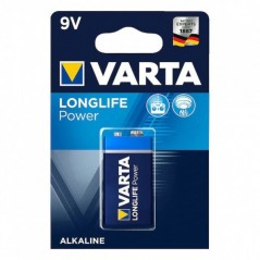Baterija alkalna 9V 6LR61, VARTA B