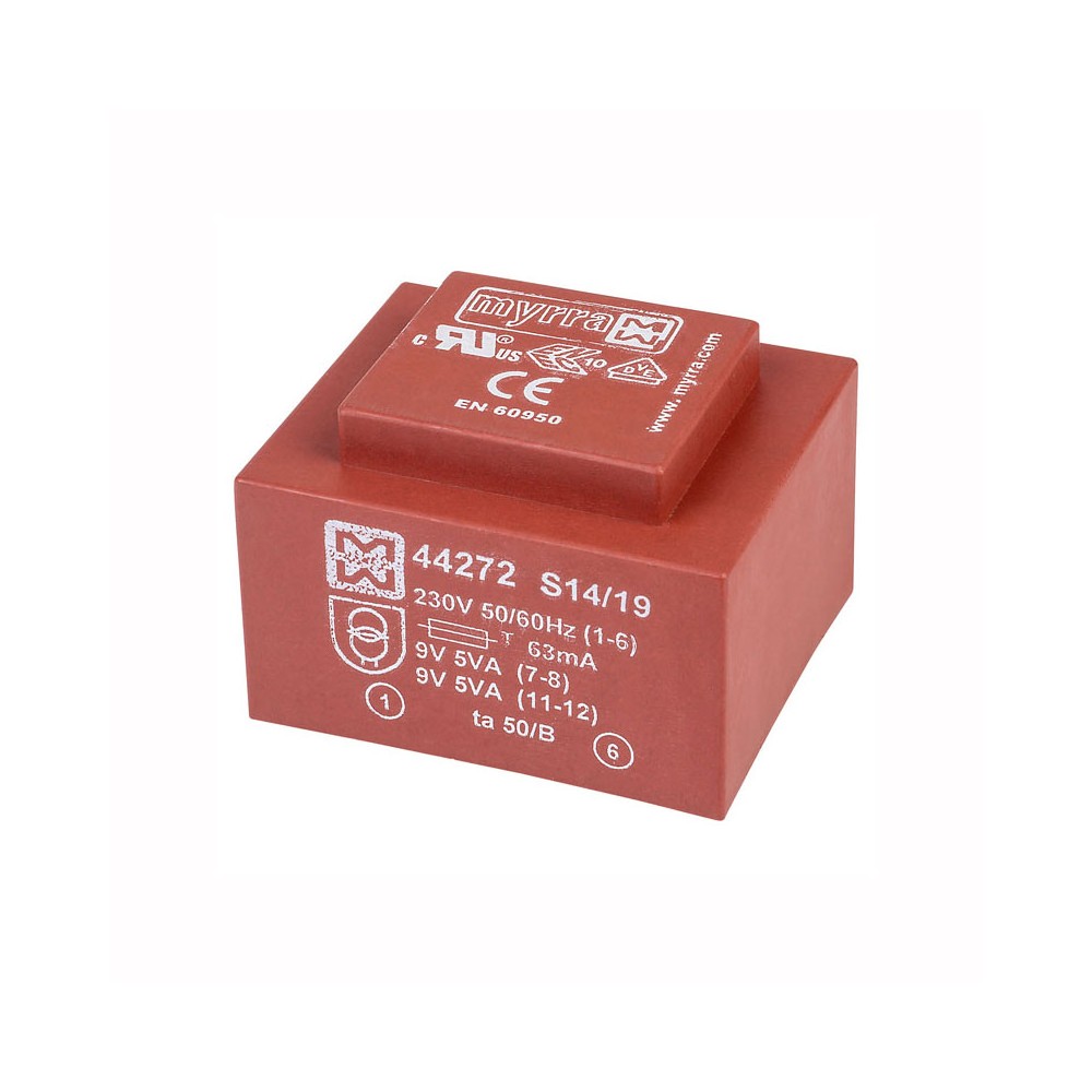 Trafo pr. 10VA  230V/9V - MTP109
