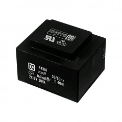 Trafo pr. 30VA  230V/2X12V MYRRA