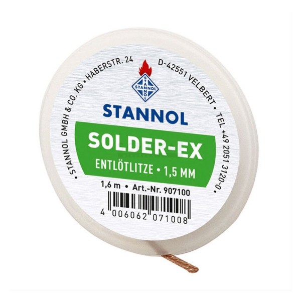 Žica za odlemljivanje  1,5mm/1,6m - AL-EL160